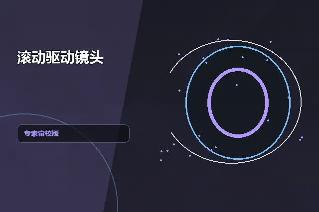 滚动驱动镜头：专家审校版 的原创主题效果图