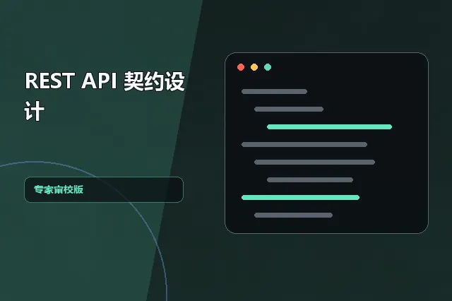 REST API 契约设计:专家审校版 的原创主题效果图