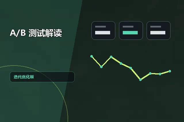 A/B 测试解读：迭代优化版 的原创主题效果图