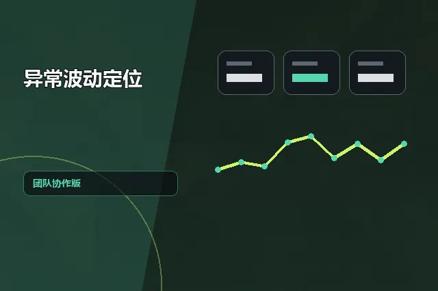异常波动定位：团队协作版 的原创主题效果图