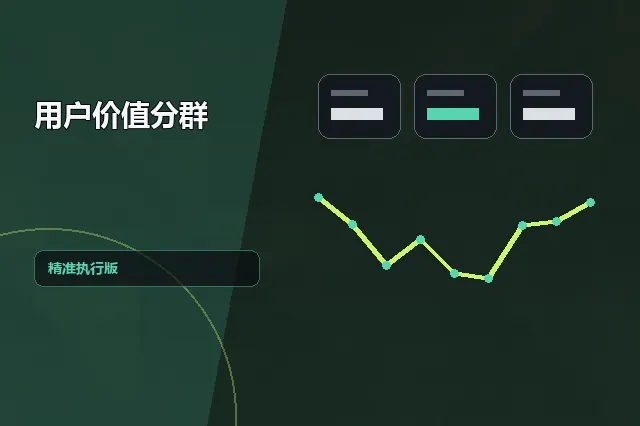 用户价值分群：精准执行版 的原创主题效果图