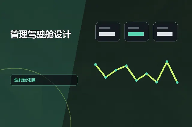 管理驾驶舱设计：迭代优化版 的原创主题效果图