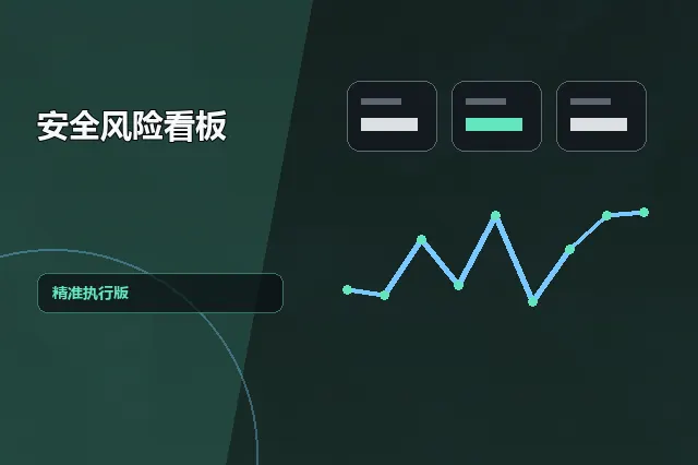 安全风险看板：精准执行版 的原创主题效果图
