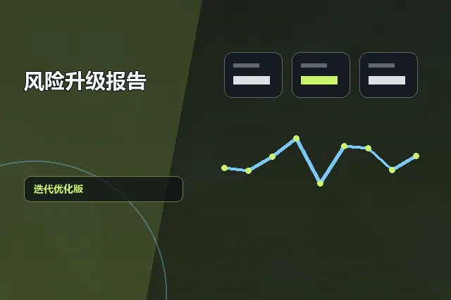 风险升级报告：迭代优化版 的原创主题效果图