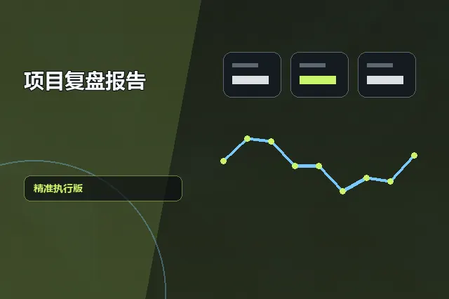 项目复盘报告：精准执行版 的原创主题效果图