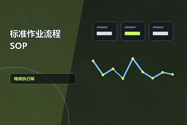 标准作业流程 SOP：精准执行版 的原创主题效果图