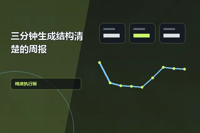 三分钟生成结构清楚的周报 的原创主题效果图