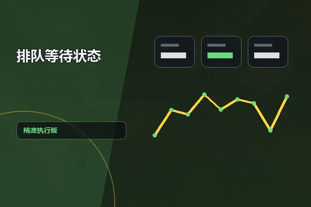 排队等待状态：精准执行版 的原创主题效果图