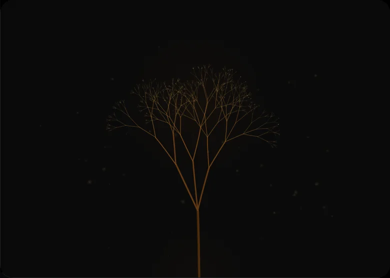生成式生命树的实际效果预览